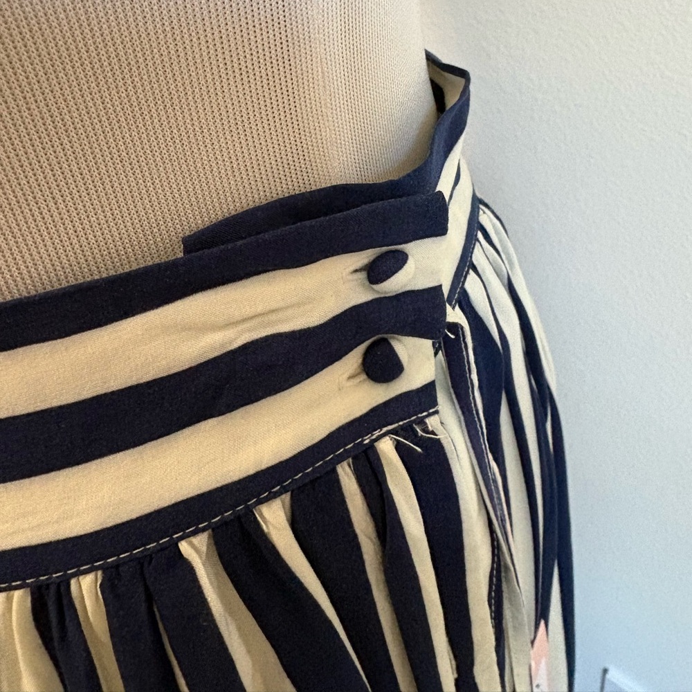 NWT Eva Mendes | Malia Stripe Maxi Skirt - Picture 9 of 15